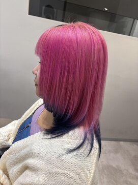 アナザーワールドココン(ANOTHER WORLD cocon) ブリーチ　ピンクグラデーション