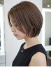 小顔カット+シャンプーブロー ￥4500[新小岩/レイヤーカット/ボブ]