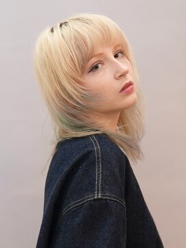 ラック 表参道(LUCK) #表参道#表参道駅#ブリーチ#ケアブリーチ#ダブルカラー