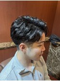 銀座 理容室 ビジネスパーマ