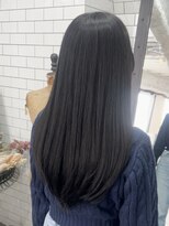 レガーレ(Legare) 【広島韓国ヘア】韓国レイヤーカット×ブルーブラック