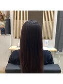 ツヤ髪ロング