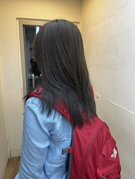 ネアー 新潟(NEER) アプリコットオレンジ/くびれヘア/ウェーブショート［新潟］