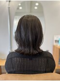切りっぱなしボブ