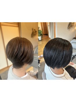 骨格・髪質に合わせた似合せヘアをご提案◎再現性の高いカットで、毎日のスタイリングも簡単に♪