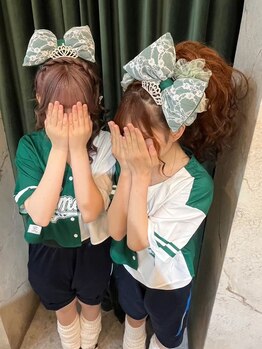 ヘアアレンジメント ボガスティーズ 川崎店(Hair arrangement Vogusty's)の写真/【着付け/メイク/ヘアセット】推し活や体育祭など…大切なイベントはプロの技で可愛く変身♪普段使いにも◎
