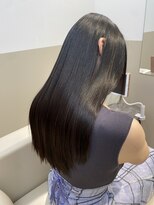 シュヴーブリヤン(cheveux brillants)&nbsp;（美髪縮毛矯正×髪質改善トリートメント）清楚ストレートロング