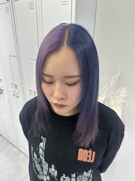 ピヨン 心斎橋(piLLon) ツートンカラー/デザインカラー/ラベンダーカラー