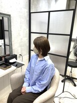 イーズ バイ インス(Yeeee.s by INCE)&nbsp;白髪ぼかし/白髪改善カラー/ショート/透明感カラー/脱白髪染め