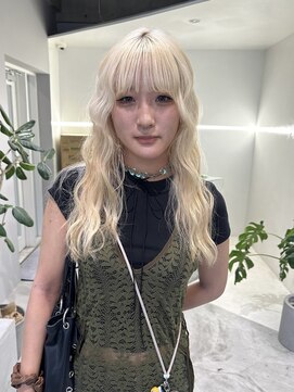 キオク(KIOX) ワンカラー/ブリーチカラー/髪質改善/ハイトーンカラー