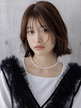 ガロウ 大通店(garou) クラゲヘアー/小顔に見せるヘア/ココアベージュ/盛岡76