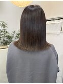 似合わせカット＋透明感カラー