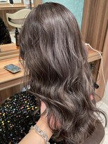 エジョン 八幡山店(Aejon) 大人レイヤーカット白髪ぼかし脱白髪染め40代50代60代