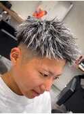 【ホワイトハイライト × ジェットモヒカン】