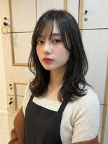 ネオリーブ チロル 横浜西口店(Neolive CiroL.) 20代30代40代小顔レイヤー/暗めカラー/デザインカラー