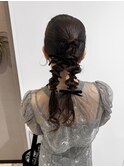 ヘアアレンジ／ツインアレンジ