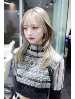 エルサ ザ リープ(ELSA the leap)&nbsp;【ブリーチカラー/ダブルカラー】韓国/レイヤー/ハイトーン