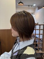 カミナ(KAMINA) 丸みショート×ナチュラルブラウンで大人かわいく♪