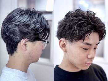 コハク(COHAQ BEAUTY AND RESORT)の写真/ビジネスシーンに合わせた似合わせカットで、清潔感・好感度UP!ONもOFFも決まるスタイルをご提案します◎