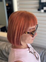 ソレア(solea)&nbsp;透明感たっぷりの大人ハイトーンオレンジカラーが人気です