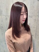 エムサロン 元総社(emusalon) 【shibu】レイヤーカット×ピンクラベンダー