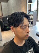 ザ クラン バイ ヘッドライト 仙台長町店(THE CLAN by HEADLIGHT) 【初パーマにもおすすめ】センターパート×シャドウパーマ