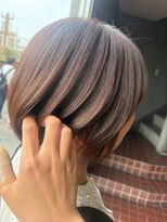 ナジュ 金山(NUJAR)&nbsp;カット+髪質改善ストレート+アメイジアカラー