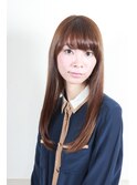ツヤツヤストレート