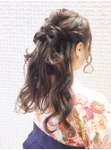 【新宿　Neolive】★袴ヘアメイク★卒業式★