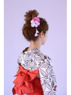 アース コアフュールボーテ 長野駅前店(EARTH coiffure beaute) ＜浴衣アレンジ＞クラシカルな美シルエットアップヘア【長野駅】