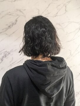 パティオン(PATIONN) ゆるウェーブがお洒落なメンズミディアムサーフスタイル☆