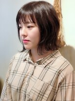 ミカン(mikan)&nbsp;重めボブから軽いウルフにチェンジ*