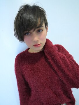 ラウンジ モリオ イケブクロ(Lounge MORIO Ikebukuro) 【morio池袋】大人アシンメトリー耳掛けショート♪