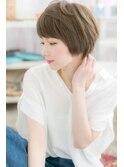 ナチュかわ☆小顔アシメショートa