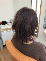 エンジェループ美容室 エイジング毛対策カラー+インナーカラー