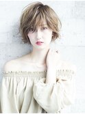 ホットペッパートレンド賞　小顔ショートボブ◎束感ショート◎