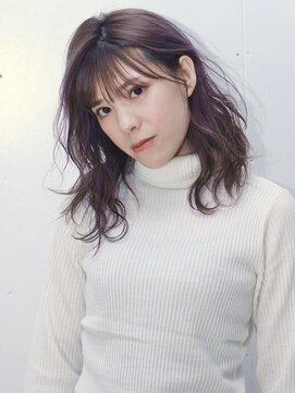 アース コアフュールボーテ 松本庄内店(EARTH coiffure beaute) ミディアムレイヤー