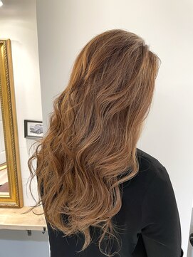 ヘアーワークス ヘルム 渋谷店(HAIR WORKS HELM) ミルクティーベージュ☆