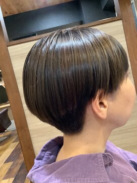 ヘアーメイク トレコローリ(hair make trecolori) 【trecolori 津田沼】白髪ボカシハイライト