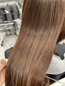 エスカーラ 表参道(THE ESCALA) @aidaman321/ショコラベージュ/ボブルフ/カール/ベービーバング/