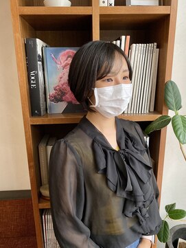 パドル(Paddle) 大人ショート丸みショートボブ20代30代恵比寿