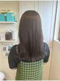 くびれヘア.オリーブベージュ