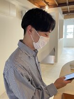 イオ(io)&nbsp;center part/メンズヘア　【OHTA】