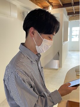 イオ(io) center part/メンズヘア　【OHTA】