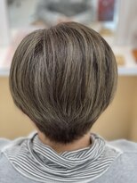 ヘアポジション 田子西店(HAIR Position)&nbsp;白髪ぼかしショートスタイル