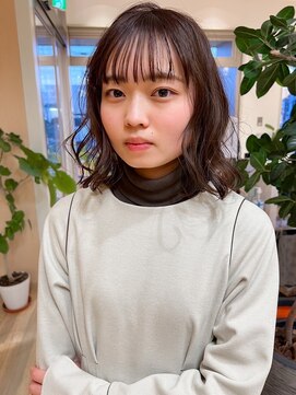 バランス ヘアーアンドアイラッシュ 野田店(balance.) ブラウンカラー