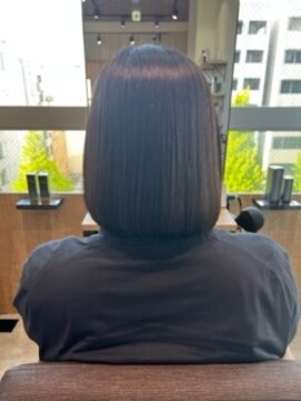 テラスヘア センダイ(TERRACE hair SENDAI) 艶髪ボブ【髪質改善縮毛矯正使用】