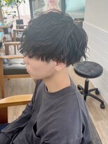 ネオリーブ クーロ メゾン 横浜(Neolive curro Maison)&nbsp;波巻きスパイラル×ツイストパーマ[メンズ]