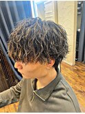 ツイストパーマスパイラルパーマメンズパーマツイストスパイラル