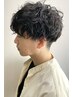 【メンズ限定クーポン】カット+スパイラルパーマ+眉cut ￥14100→￥11280